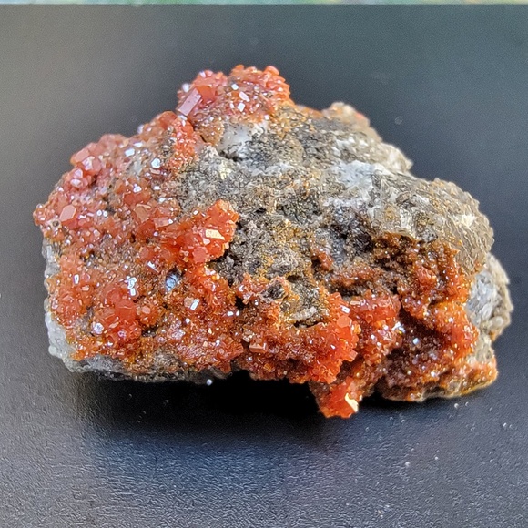 Arizona Vanadinite Rock | Red Crystals | La Paz County | Arizona | Raw Stone - Picture 2 of 8